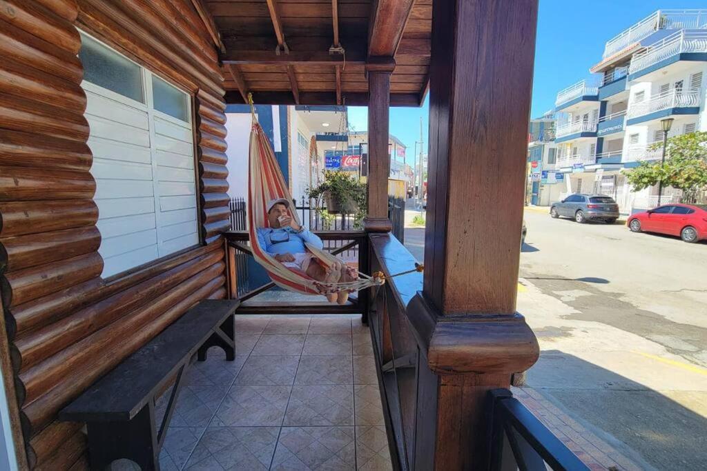 קאבו רוחו “La Choza” Beach Cabin En El Poblado De Boqueron מראה חיצוני תמונה