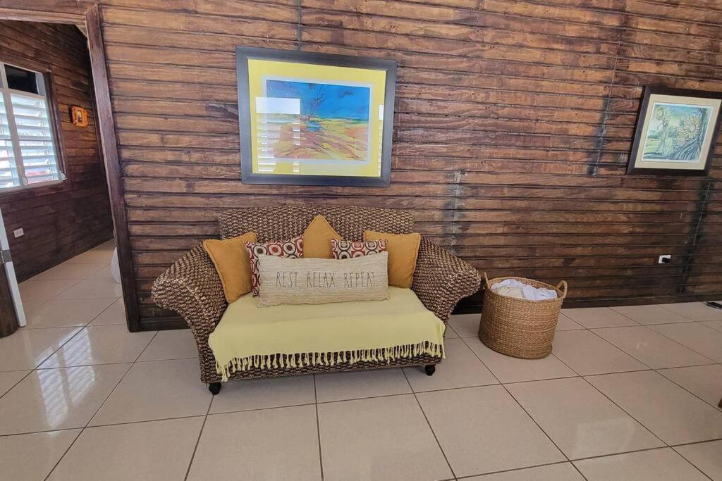 קאבו רוחו “La Choza” Beach Cabin En El Poblado De Boqueron מראה חיצוני תמונה